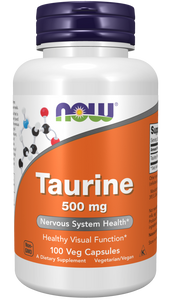 Taurine 500 mg 100 Veg Capsules