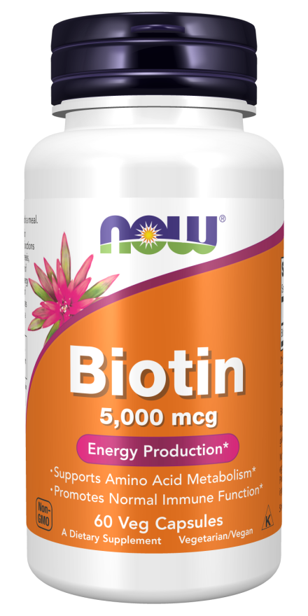 Biotin 5,000 mcg 60 Veg Capsules