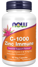 Load image into Gallery viewer, C-1000 Zinc Immune Veg Capsules
