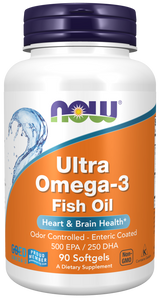 Ultra Omega-3 Fish Oil (Bovine Gelatin) Softgels