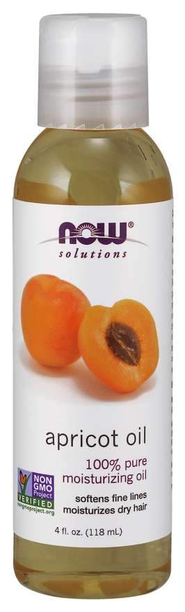 Now Foods, Solutions, Apricot Oil, 4 fl oz (118 ml)
