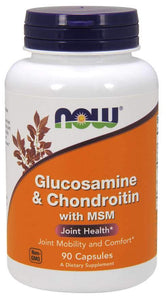 Now Foods, Glucosamine & Chondroitin with MSM, 90 Capsules