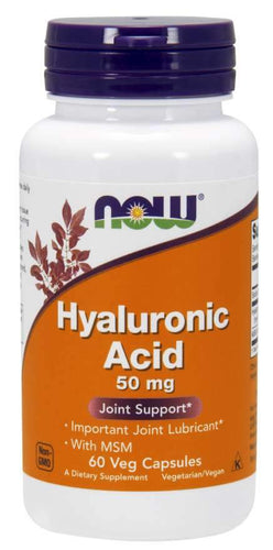 Now Foods, Hyaluronic Acid, 50 mg, 60 Veg Capsules